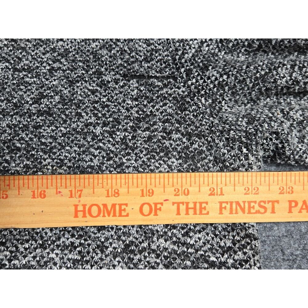 Orvis Men's Large 1/4 Zip Sherpa Lined Fleece Pullover Jacket Sweater Black Gray - Picture 13 of 14